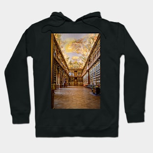 Library of Strahov Monastery in Prague, Czech Republic Hoodie